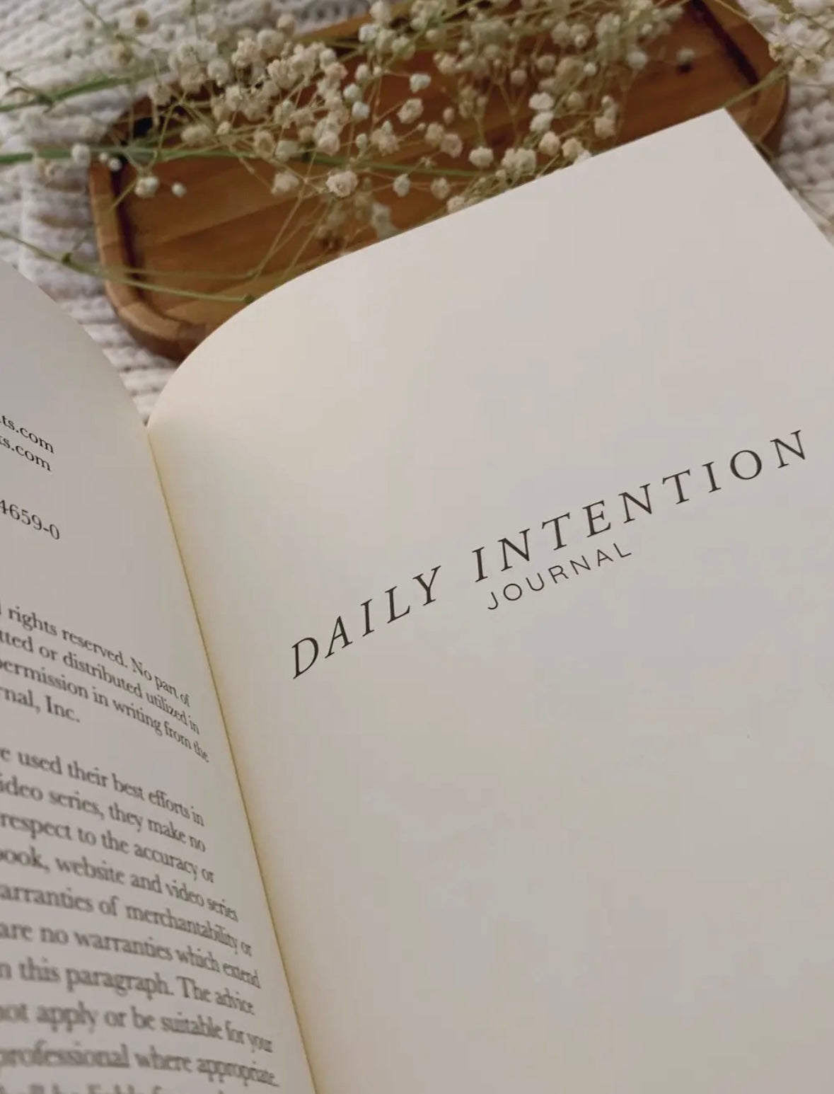 The Daily Intention Journal Orchid