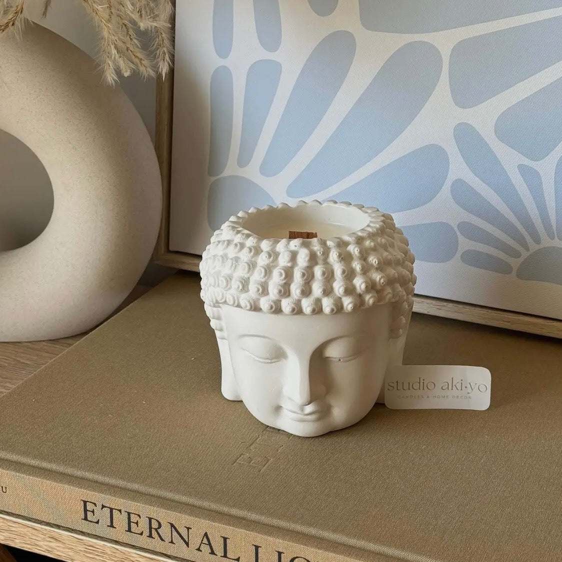 Namaste Scented Soy Candle | 5oz | Buddha Decor