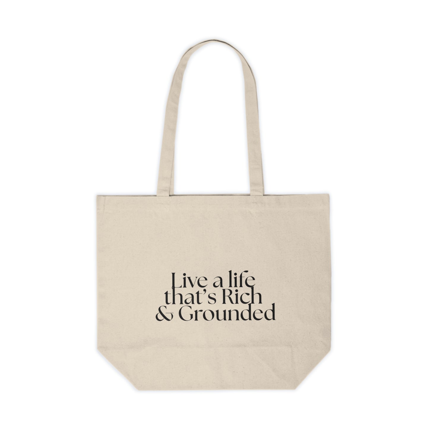Canvas Shopping Tote