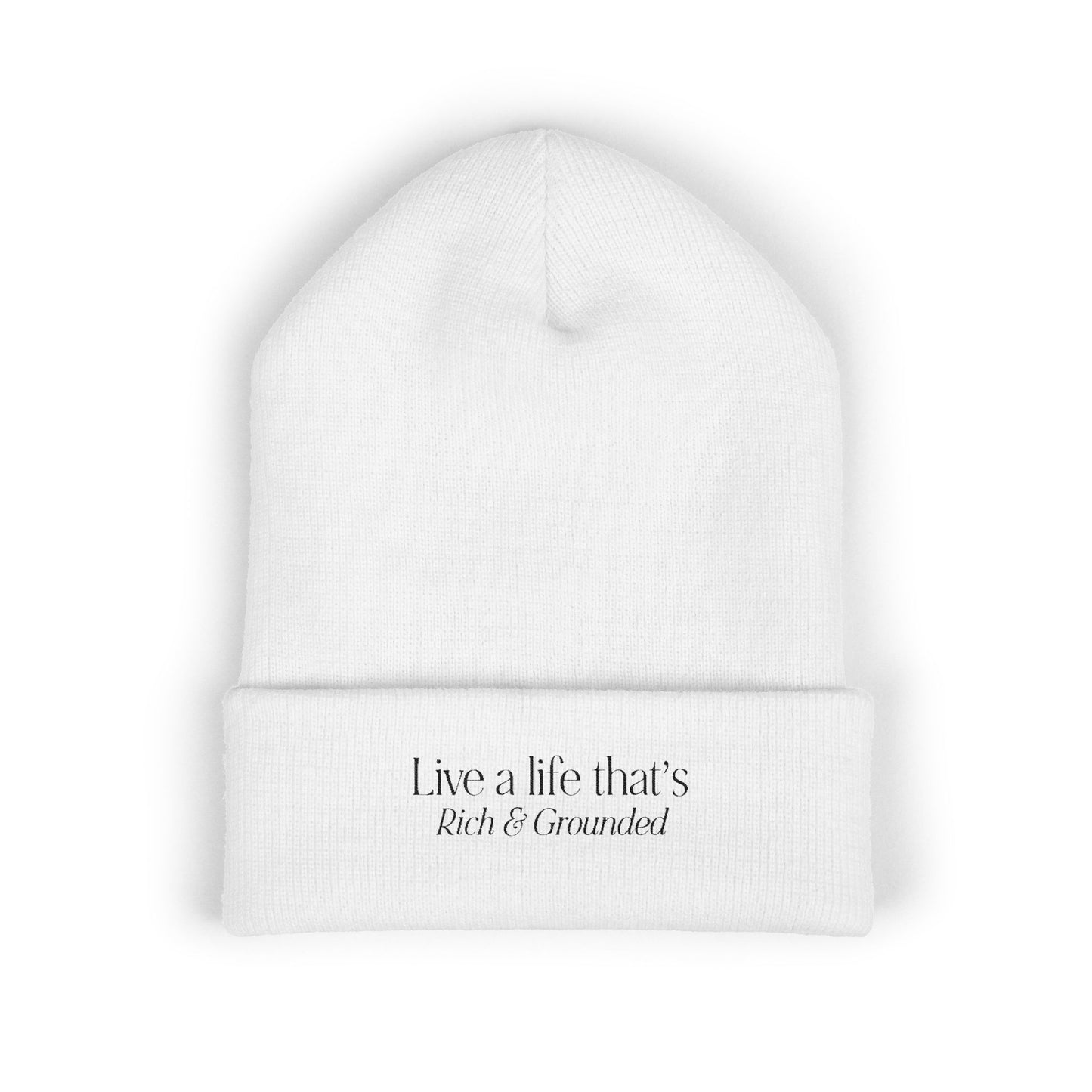 Rich & Grounded Classic Beanie