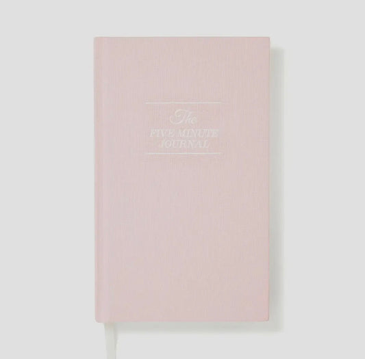 The Five Minute Journal Pink - Daily Guided Gratitude