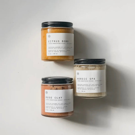Skin Smoothing Bath Scrubs