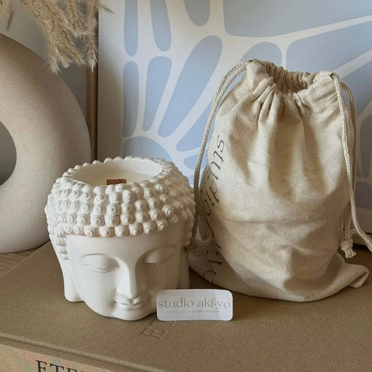 Namaste Scented Soy Candle | 5oz | Buddha Decor